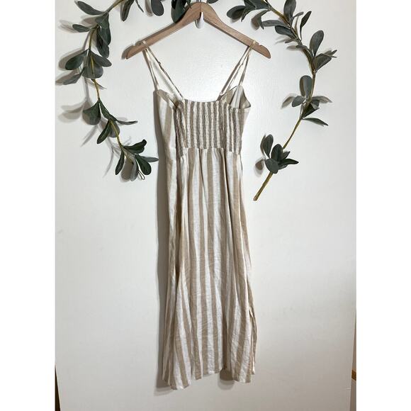 Faithfull the Brand Striped Midi Dress - Picture 7 of 9